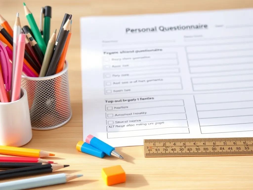 Jak wypełnić kwestionariusz osobowy? Praktyczne porady krok po kroku